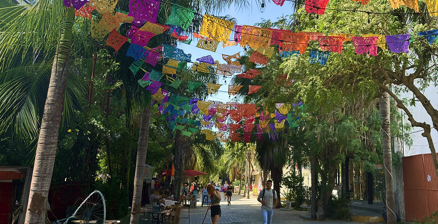 Location 5th Avenue Playa del Carmen